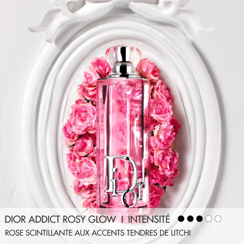 Dior Addict Rosy Glow - Eau de parfum notes de rose et de litchi Dior Dior Addict Rosy Glow - Eau de parfum notes de rose et de litchi Dior
